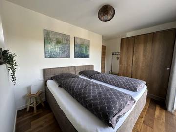 Ferienhaus für 6 Personen, mit Sauna und Garten sowie Ausblick und Seeblick in Hessen