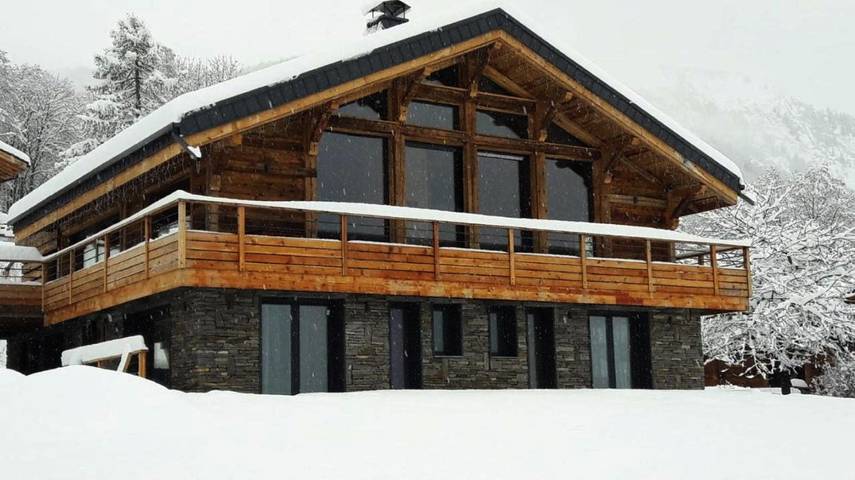 Chambre d’hôte pour 2 personnes, avec jardin ainsi que vue et sauna à Les Houches