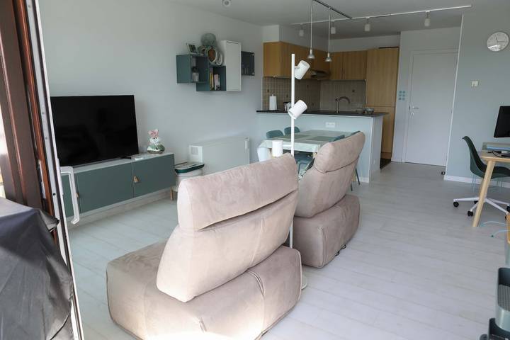 Appartement entier, Appartement de vacances pour 3 personnes avec jardin in Bruges, Côte belge