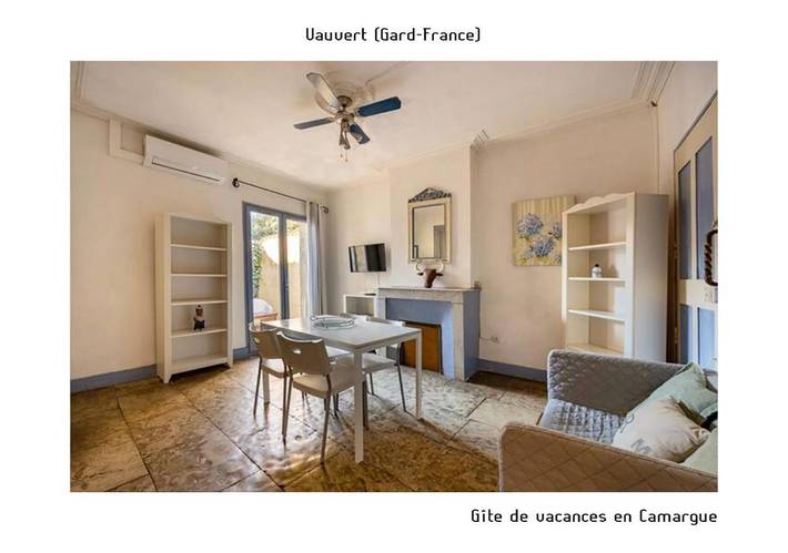 Location de vacances pour 3 personnes, avec terrasse, animaux acceptés à Vauvert - 3