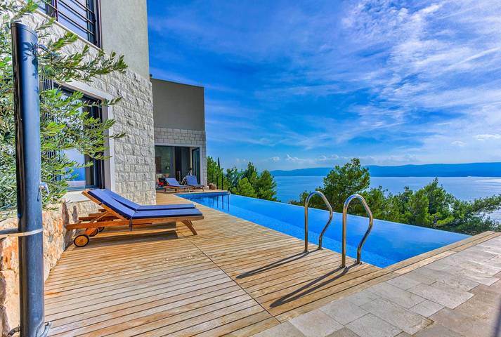 Villa pour 9 personnes, avec vue ainsi que piscine et jardin à Mimice - 3