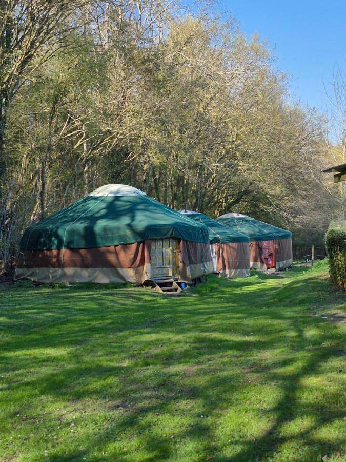 Tente pour 6 personnes, avec vue et jardin, animaux acceptés dans l' Eure - 3