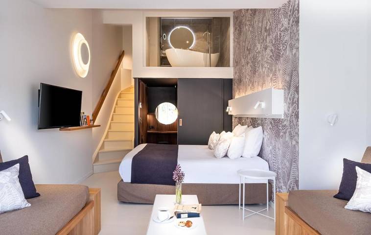 Hôtel pour 2 personnes, avec jacuzzi et sauna ainsi que jardin et piscine à La Palud-sur-Verdon - 3