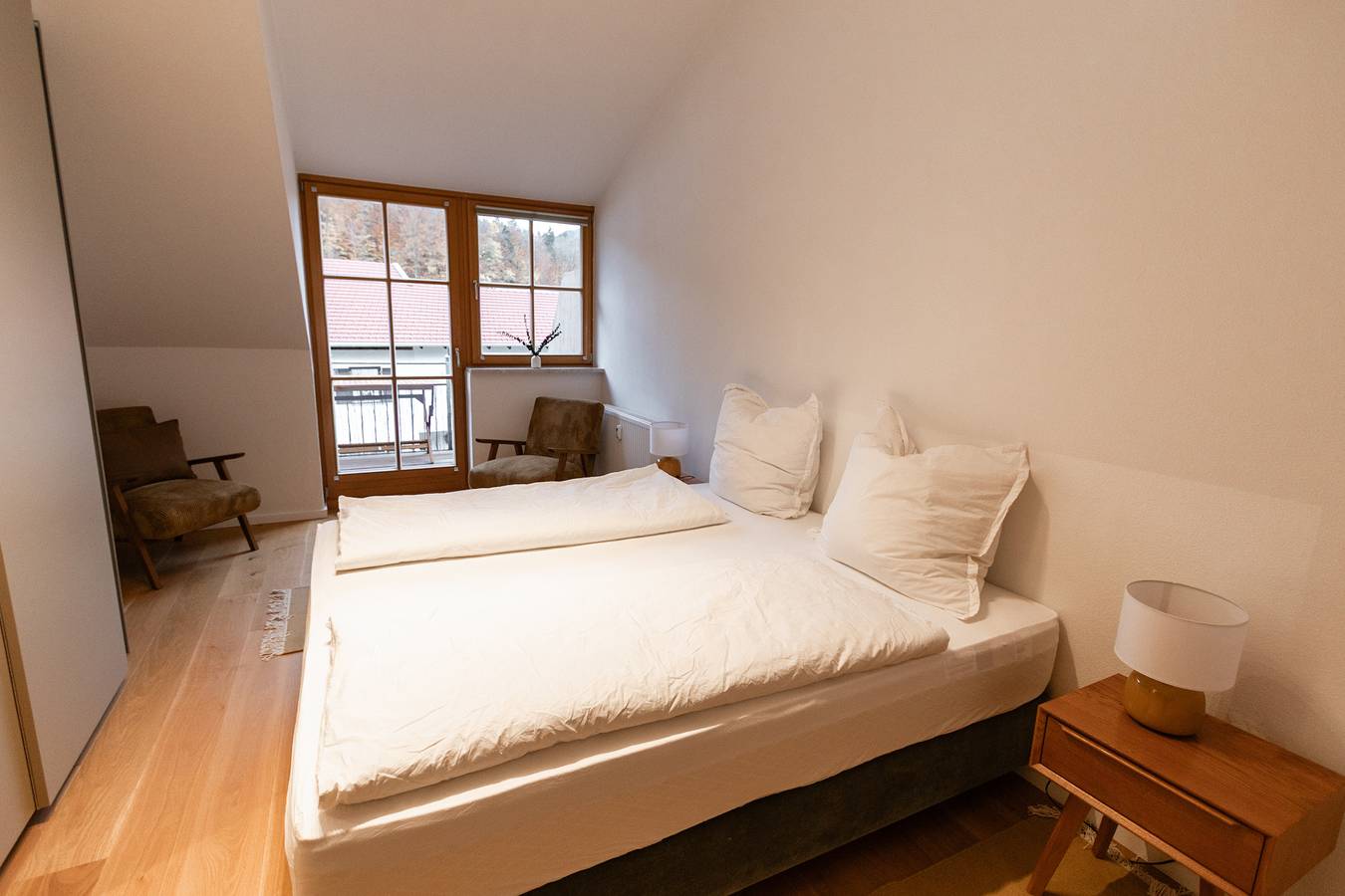 Ganze Ferienwohnung, Stubn Appartments - Ferienwohnung Stubn Laubenstein 90 qm, 3 Schlafzimmer, Wohnzimmer mit Schlafcouch und Balkon in Kampenwand, Aschau im Chiemgau