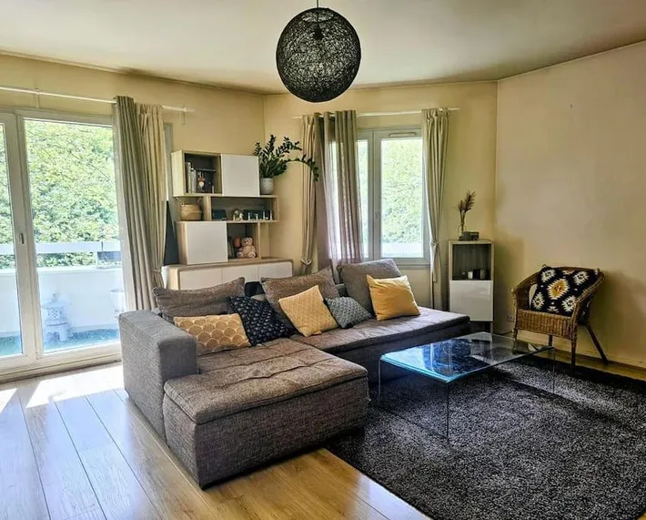 Ferienwohnung für 4 Personen, mit Balkon und Ausblick sowie Seeblick - 1