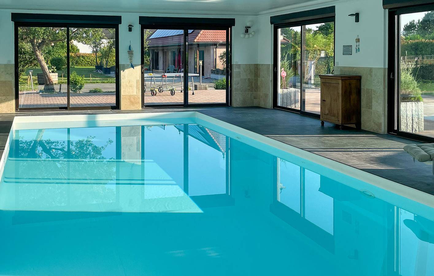 Acogedor apartamento ajardinado con piscina, WiFi y aparcamiento - A 1,5 km de Hœrdt in Hœrdt, Región de Estrasburgo