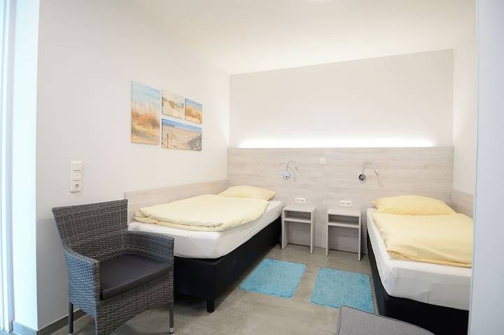 Entire apartment, Top location, New, Superior equipment, Near the beach, Am Hafen, Internet, Barrier-free in Bensersiel, Esens