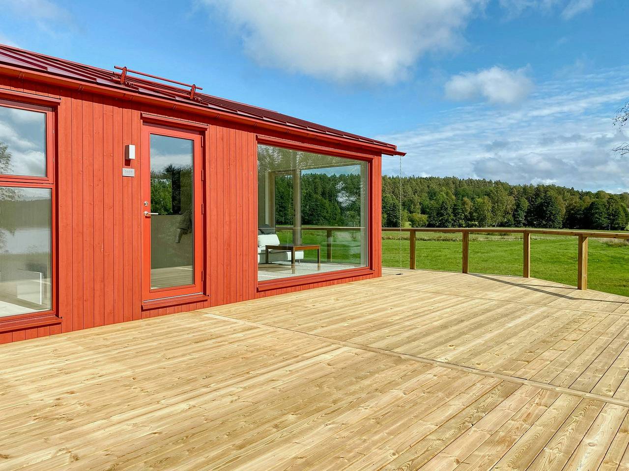 Helles Sommerhaus am Klocksjön in Ramkvilla in Jönköpings län