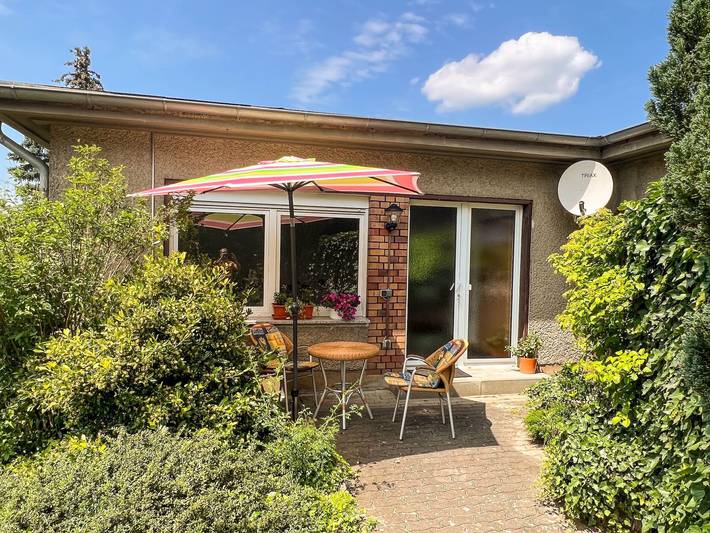 Ferienwohnung für 2 Personen, mit Terrasse und Garten, kinderfreundlich im Spreewald