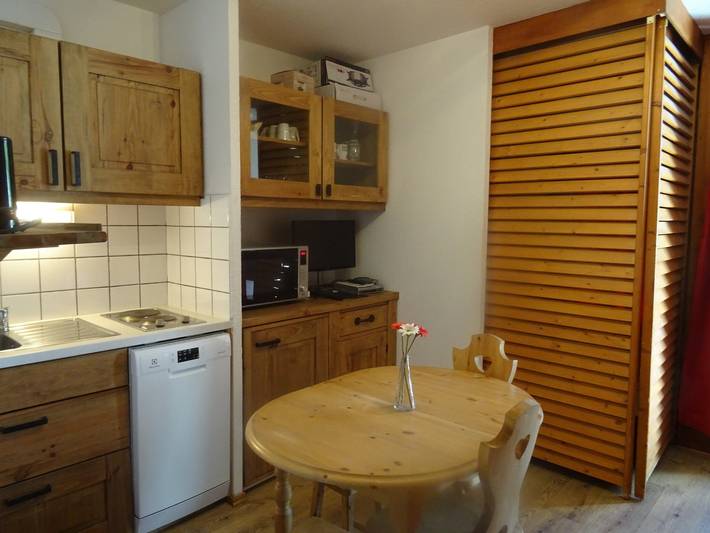 Studio pour 3 personnes, avec Balcon