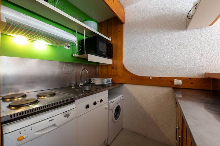 Gîte pour 5 personnes, avec balcon dans Arc 1800 - 3