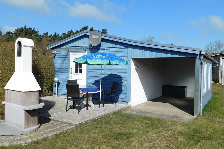 Bungalow für 3 Personen, mit Terrasse und Garten in Wieck am Darß