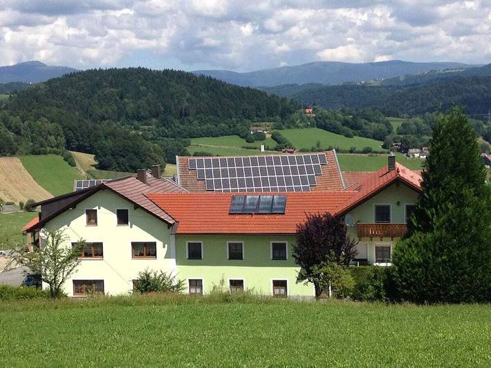 Ferienhaus für 4 Personen, mit Garten und Pool in Schönberg (Bayern)