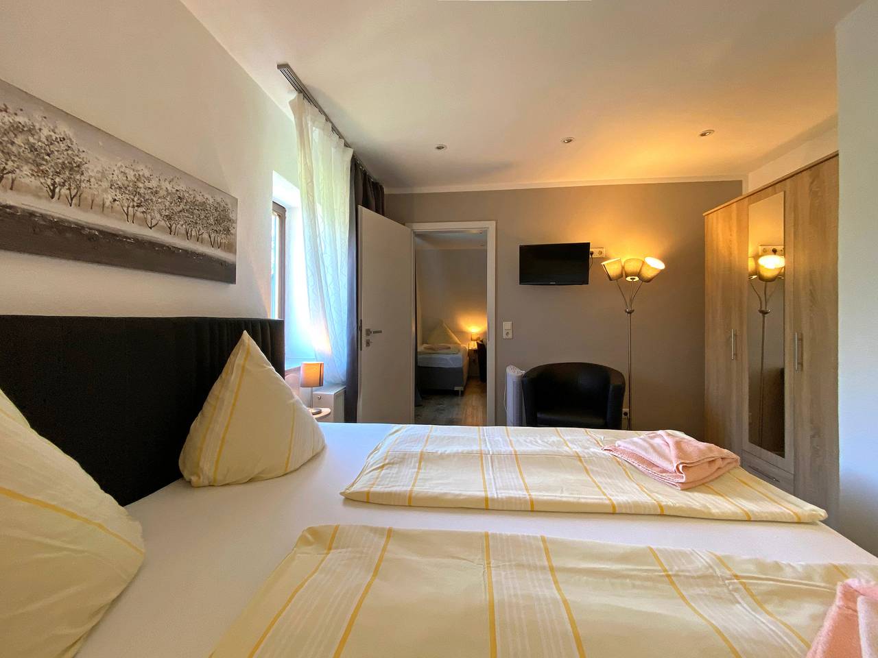 Vierbettzimmer Annett in Stolpen, Elbsandsteingebirge