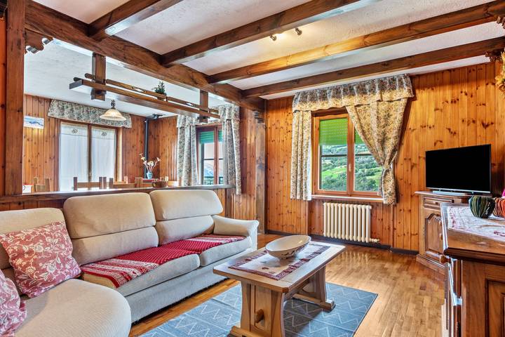 Appartement de vacances pour 5 personnes, avec Balcon et Jardin