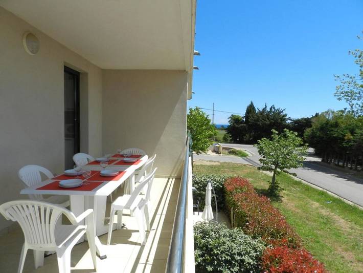 Appartement de vacances pour 6 personnes, avec balcon