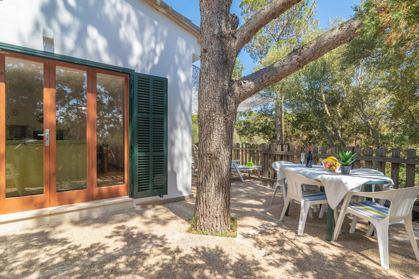 Es Jaç - Ferienhaus mit Terrasse in Cala s'Almonia. in Cala s'Almonia, Santanyí