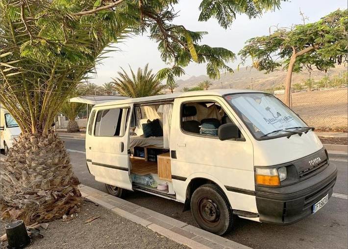 Camping para 2 personas, con vistas en Tenerife