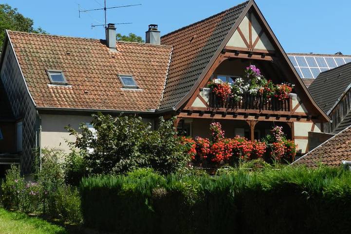 Maison de vacances pour 4 personnes, avec terrasse et balcon/terrasse