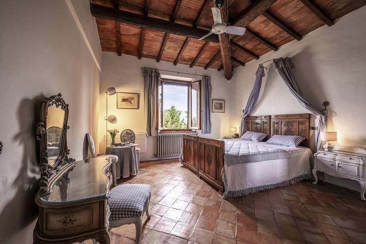 Location de vacances pour 12 personnes, avec jardin et vue, animaux acceptés à Buonconvento - 3