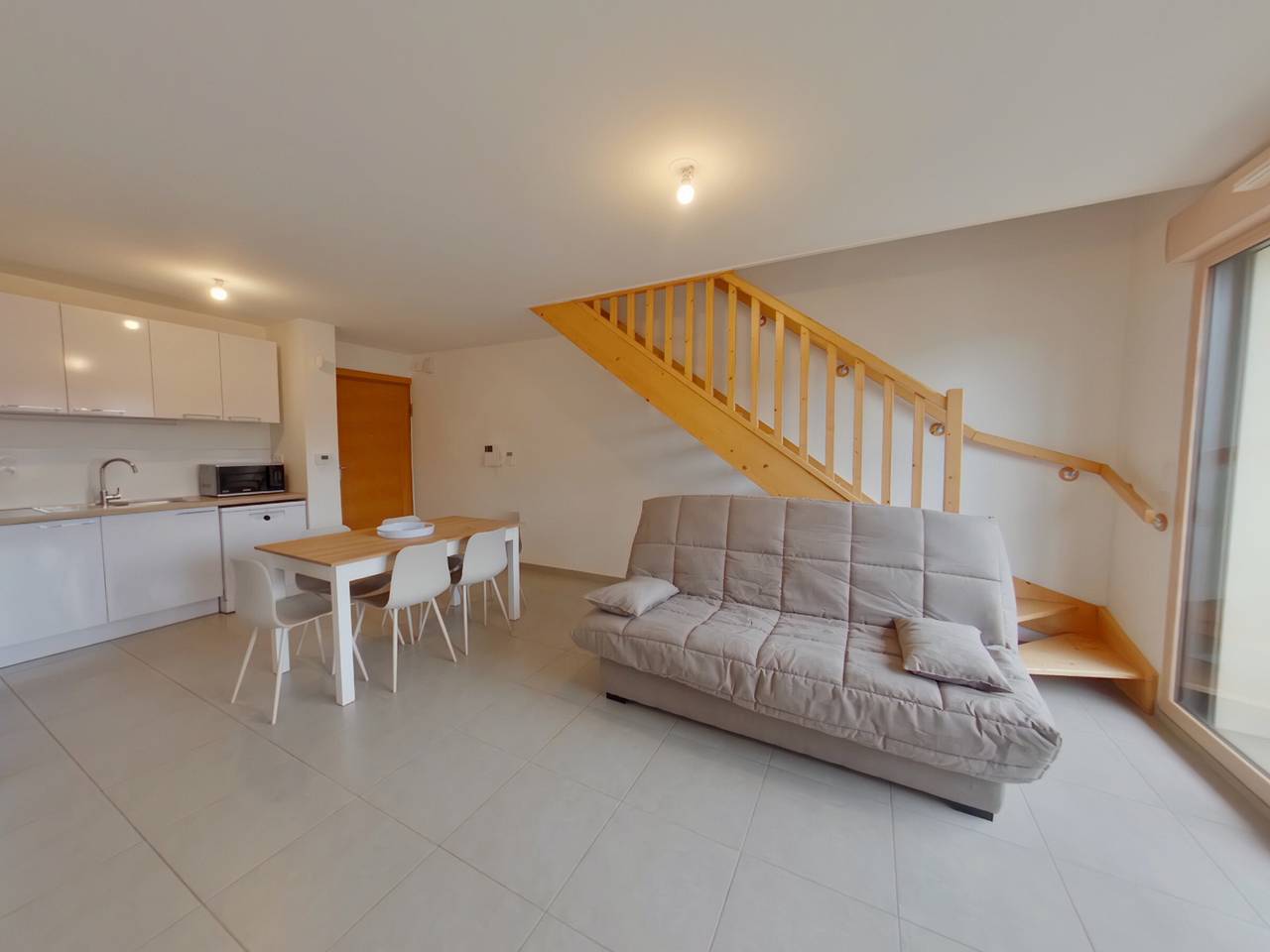 Ganze Wohnung, Neues Apartment für 8, in Zentrumsnähe, Les Rousses in Les Rousses, Regionaler Naturpark Hochjura