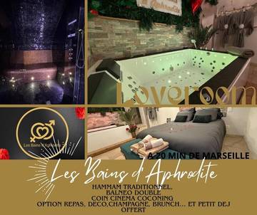 Hôtel pour 2 personnes, avec jacuzzi et sauna à Auriol