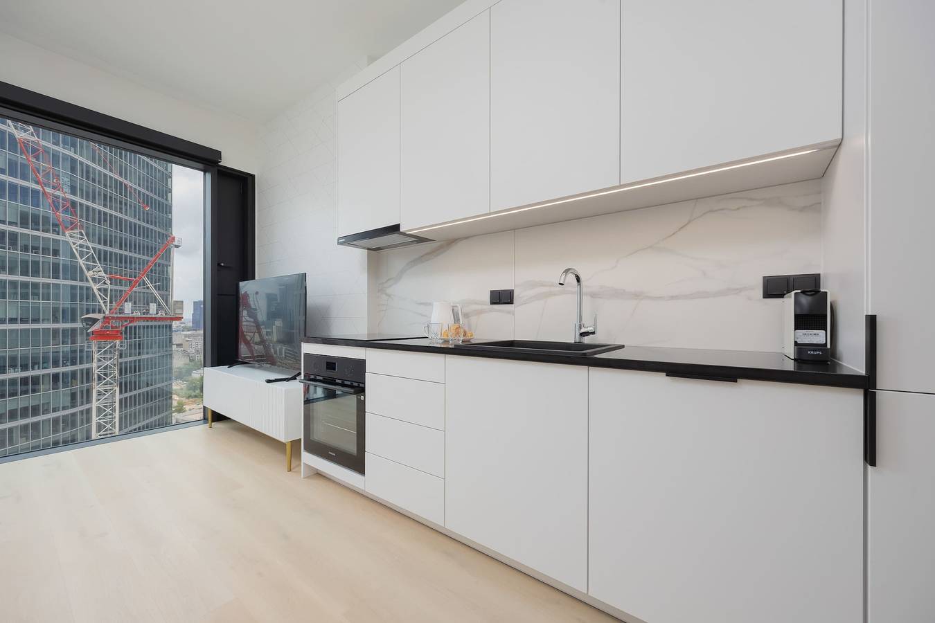 Entire apartment, Prosta 69D Prestigious Apartment Warsaw Parking in Warsaw, Masovia