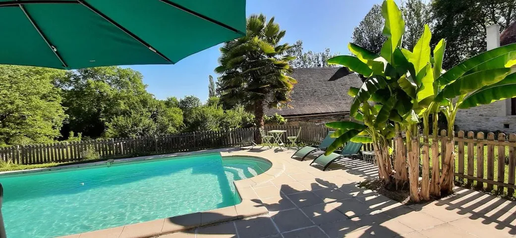 Casa de vacaciones para 6 personas, con vistas y vistas al lago además de jardín y piscina, Familias con niños - 1