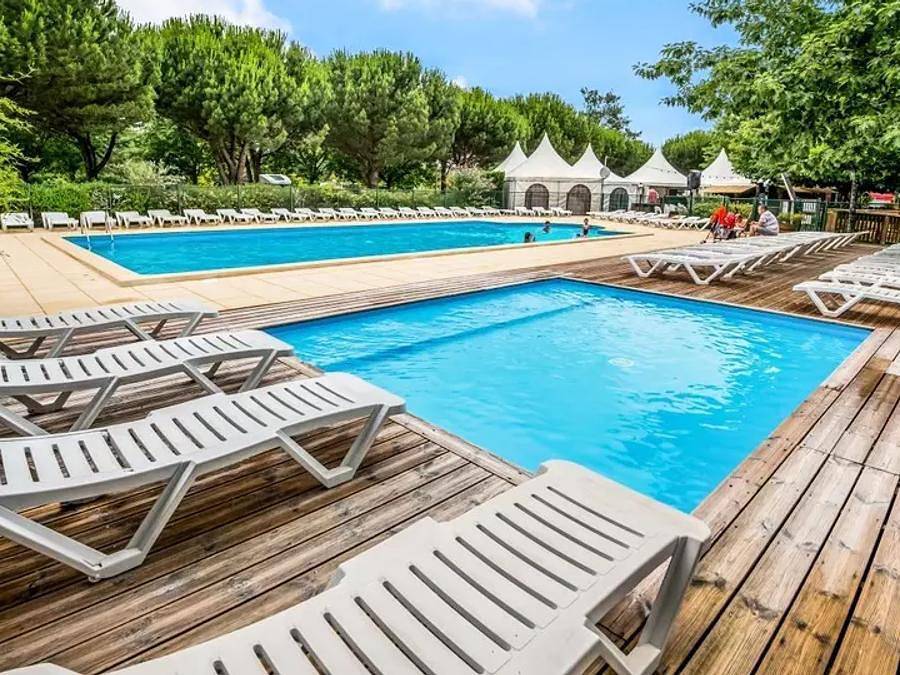 Camping Le Braou - Bungalowzelt 4 personen - 16 m² ohne Sanitäranlagen in Audenge, Arcachon und Umgebung