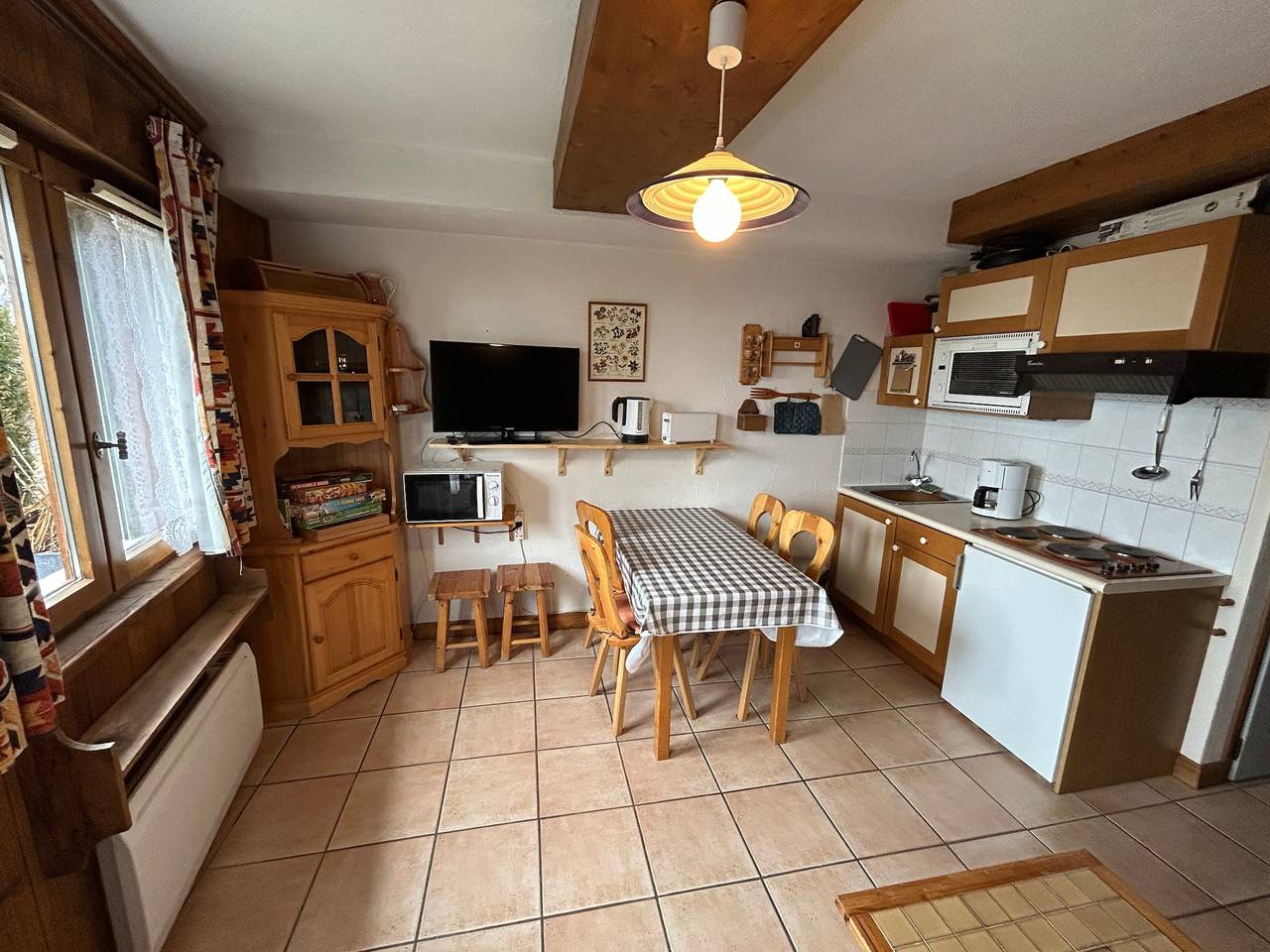 Ganzes Studio, Studio 'Cabine Saint-Gervais' mit Meerblick und Wlan in Saint-Gervais-les-Bains, Pays du Mont-Blanc