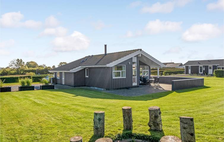 Ferienhaus für 6 Personen, mit Terrasse und Garten sowie Sauna in Flovt Strand - 3