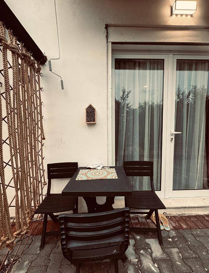 Appartement de vacances pour 3 personnes, avec vue et jardin