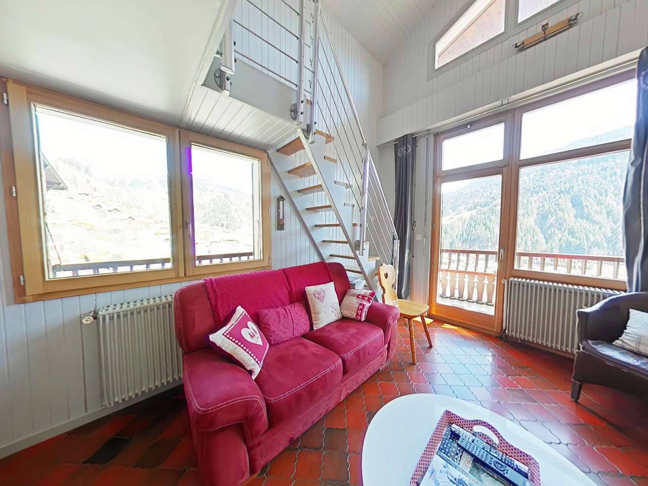 Entire apartment, 3-room apartment, sleeps 7, Le Grand-Bornand in Le Grand-Bornand, Annecy region