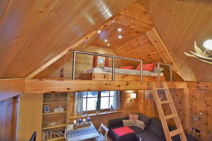 Uriges Chalet auf 1700m mit Infrarotsauna, direkt im Ski- und Wandergebiet! in Stadl-Predlitz, Turracher Höhe