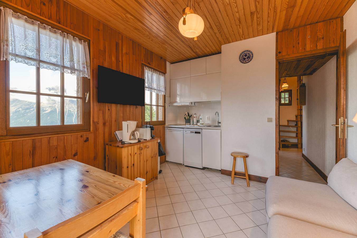 Apartamento entero, Apartamento 'Meije 4 Chaleureux' con vistas a la montaña, balcón y Wi-Fi in Villard-Reculas, Parque Nacional de los Ecrins