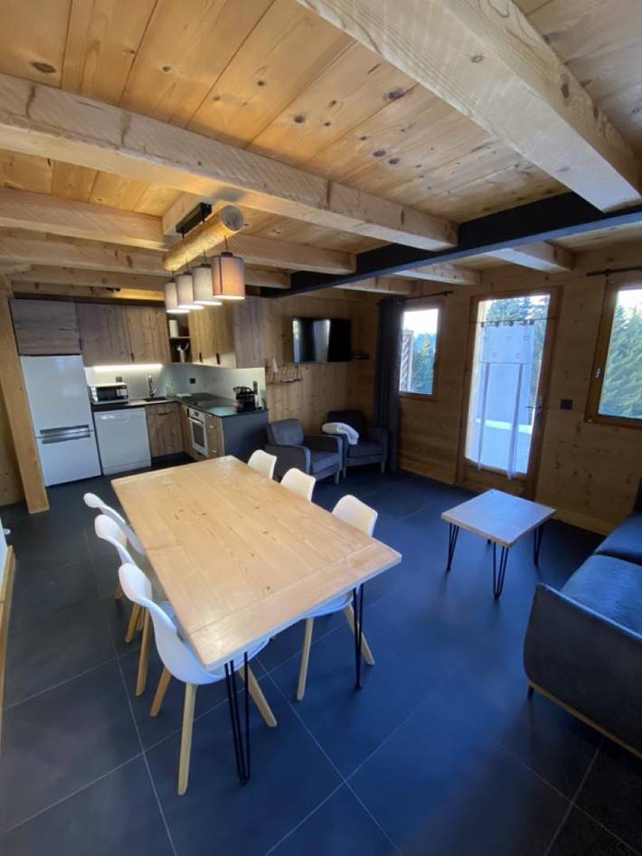 Chalet pour 6 personnes, avec balcon à Notre-Dame-de-Bellecombe - 4