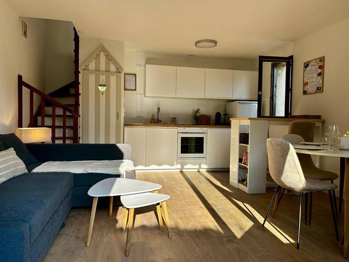 Gîte pour 4 personnes, avec terrasse et jardin dans Office De Tourisme De Blonville Benerville Tourgeville - 2