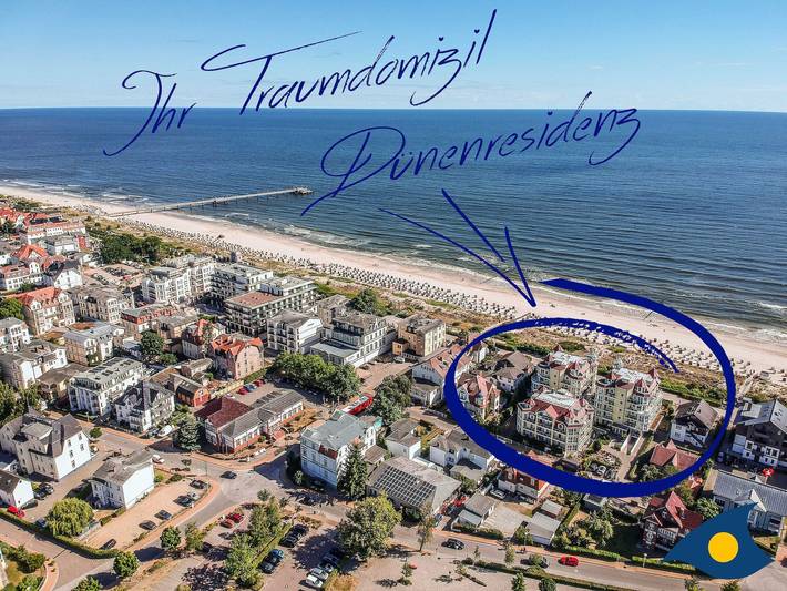 Ferienwohnung für 4 Personen, mit Balkon und Terrasse sowie Garten und Pool in Bansin - 2