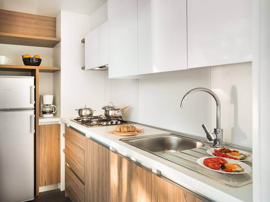 Aminess Style Atea Camping Resort - Mobilheim 4 personen - Komfort-Ferienhaus in Beach for childs (no dogs), Njivice