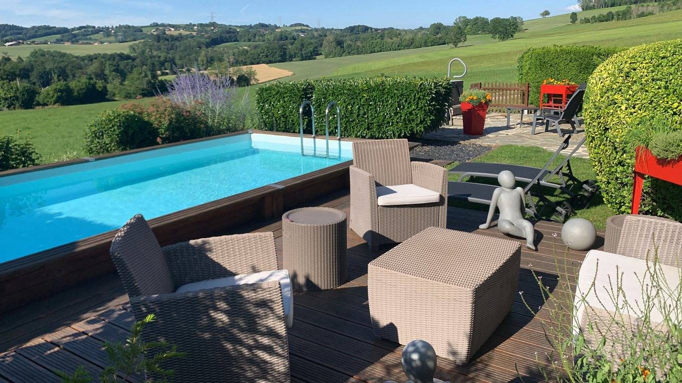 Chambre d'hôtes la Clé des Chants - Suite avec 2 chambres in Groisy, Région d'Annecy