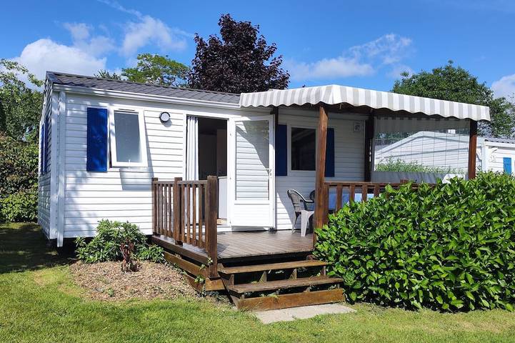 Maison de vacances pour 2 personnes, avec terrasse, animaux acceptés