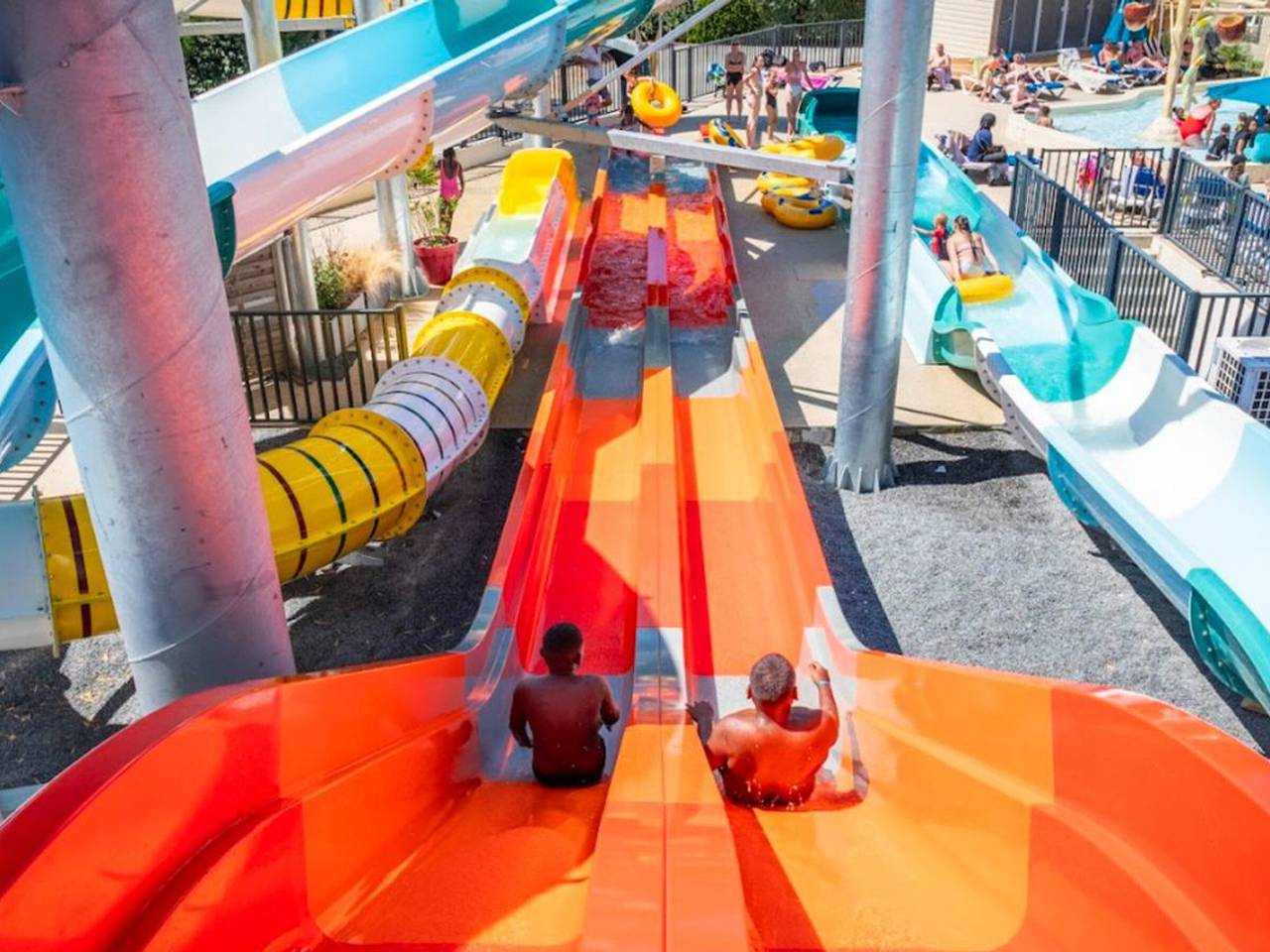 Mobilheim - Terrasse für 6 Pers, 3 Schlafzimmer in Olonne-sur-Mer, Les Sables-d'Olonne