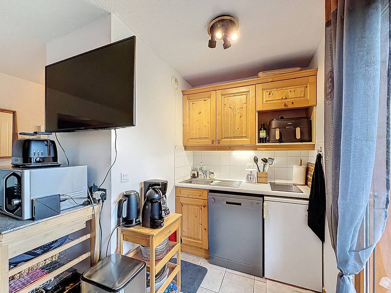 Ganze Wohnung, Charmante 2-Zimmer-Wohnung nahe Skipisten in Combloux in Combloux, Pays du Mont-Blanc