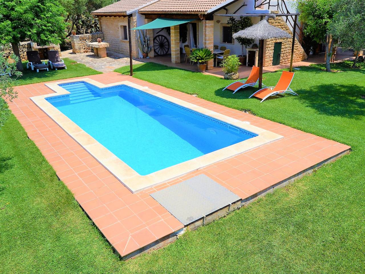 Villa méditerranéenne à Son Serra de Marina, 4 chambres, piscine privée in Santa Margalida, Majorque du Nord