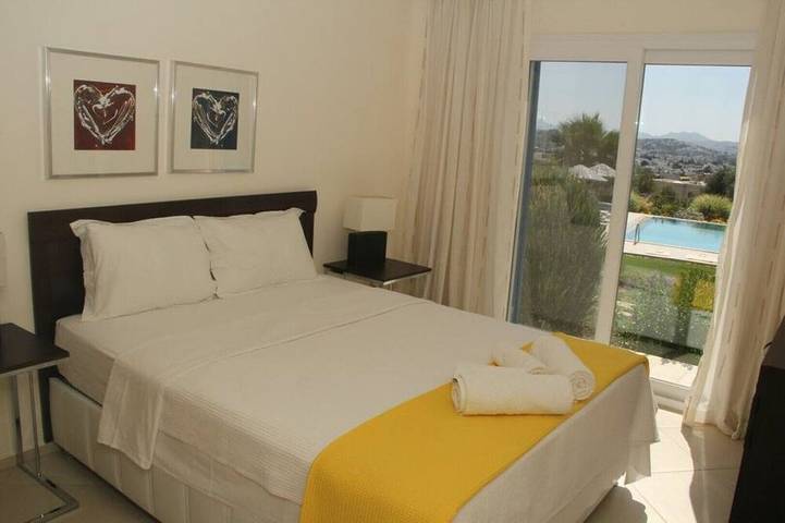 Gîte pour 6 personnes, avec jardin et balcon, animaux acceptés à Bodrum - 3