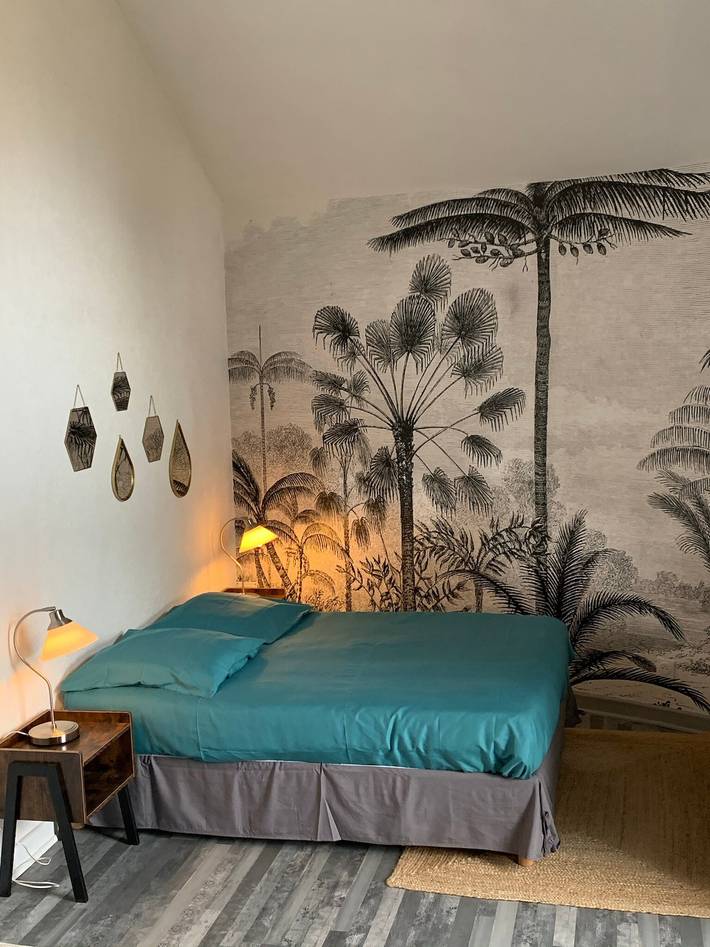 Chambre d’hôte pour 4 personnes, avec bassin pour enfant et jardin, animaux acceptés dans Saône-et-Loire