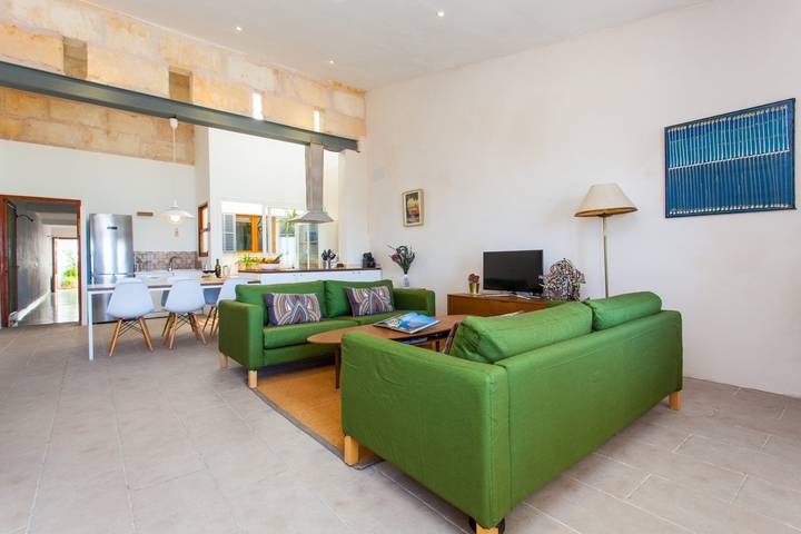 Finca für 6 Personen, mit Meerblick und Terrasse, kinderfreundlich auf Mallorca Süden - 4