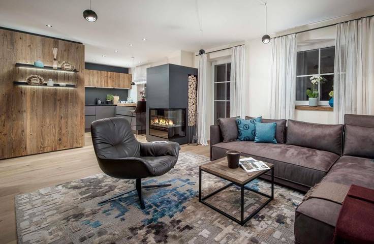 Ferienwohnung für 4 Personen, mit Balkon und Terrasse sowie Garten und Ausblick in Bad Wiessee