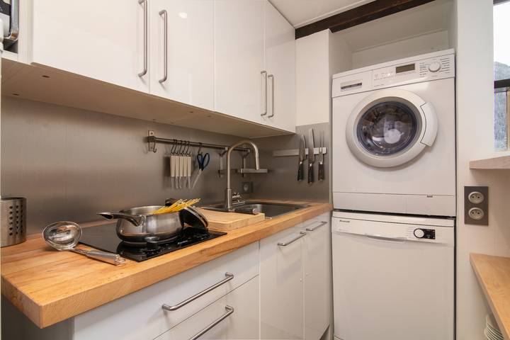 Ganze Wohnung, Grand Roc A211 150m from Slopes, Mont-Blanc View, Parking & WiFi in Argentière, Chamonix