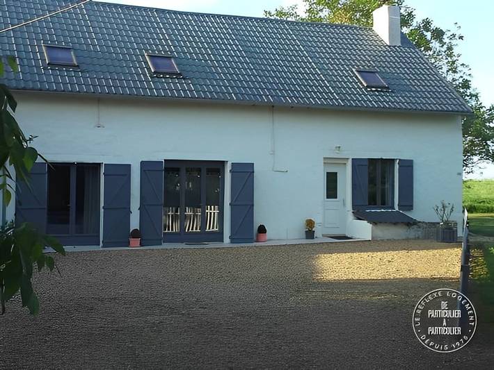 Gîte pour 10 personnes, avec Terrasse et Jardin dans Gron